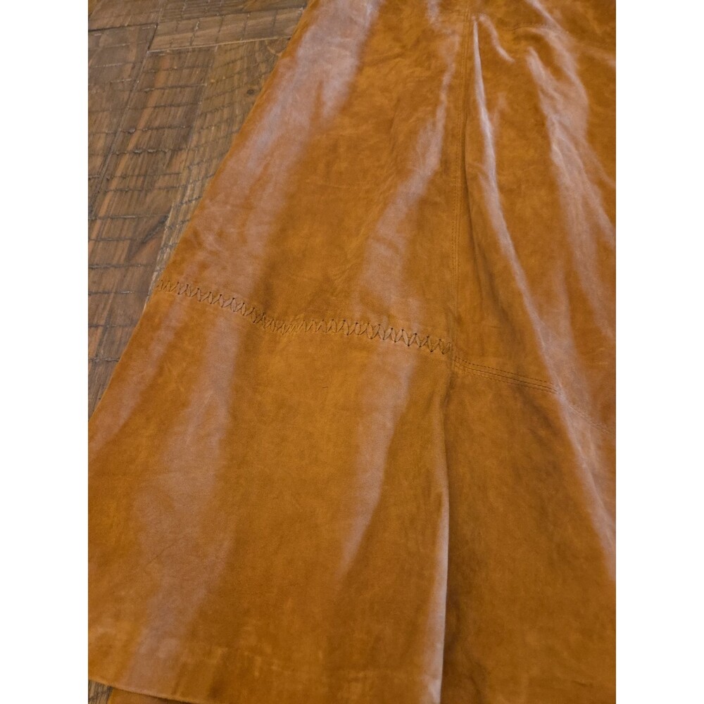 Riding Leap Mabrun Vintage Leather Maxi Skirt Please See Pictures For Measuremen - Picture 12 of 16
